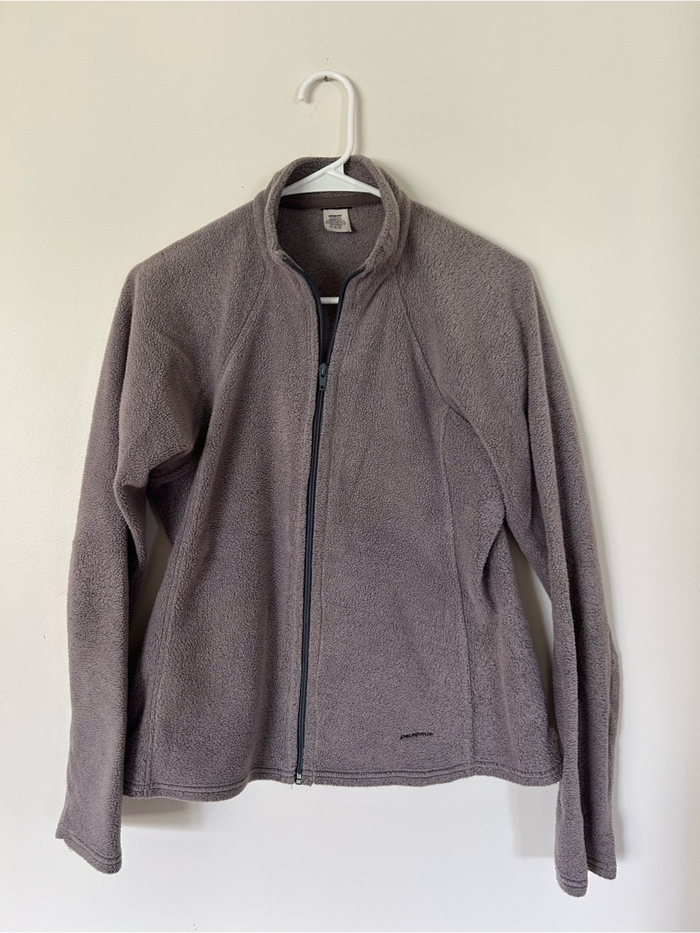 Patagonia Micro Synchilla fleece full-zip jacket Grey Size Medium